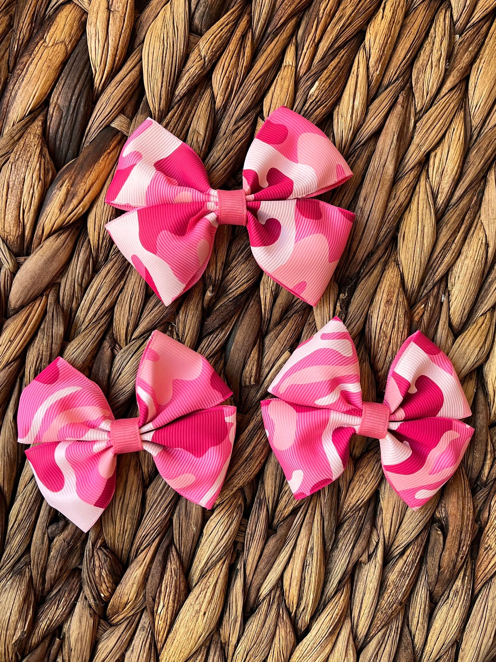 1 nœud en soie élastique pour cheveux pour femme ou fille (camouflage