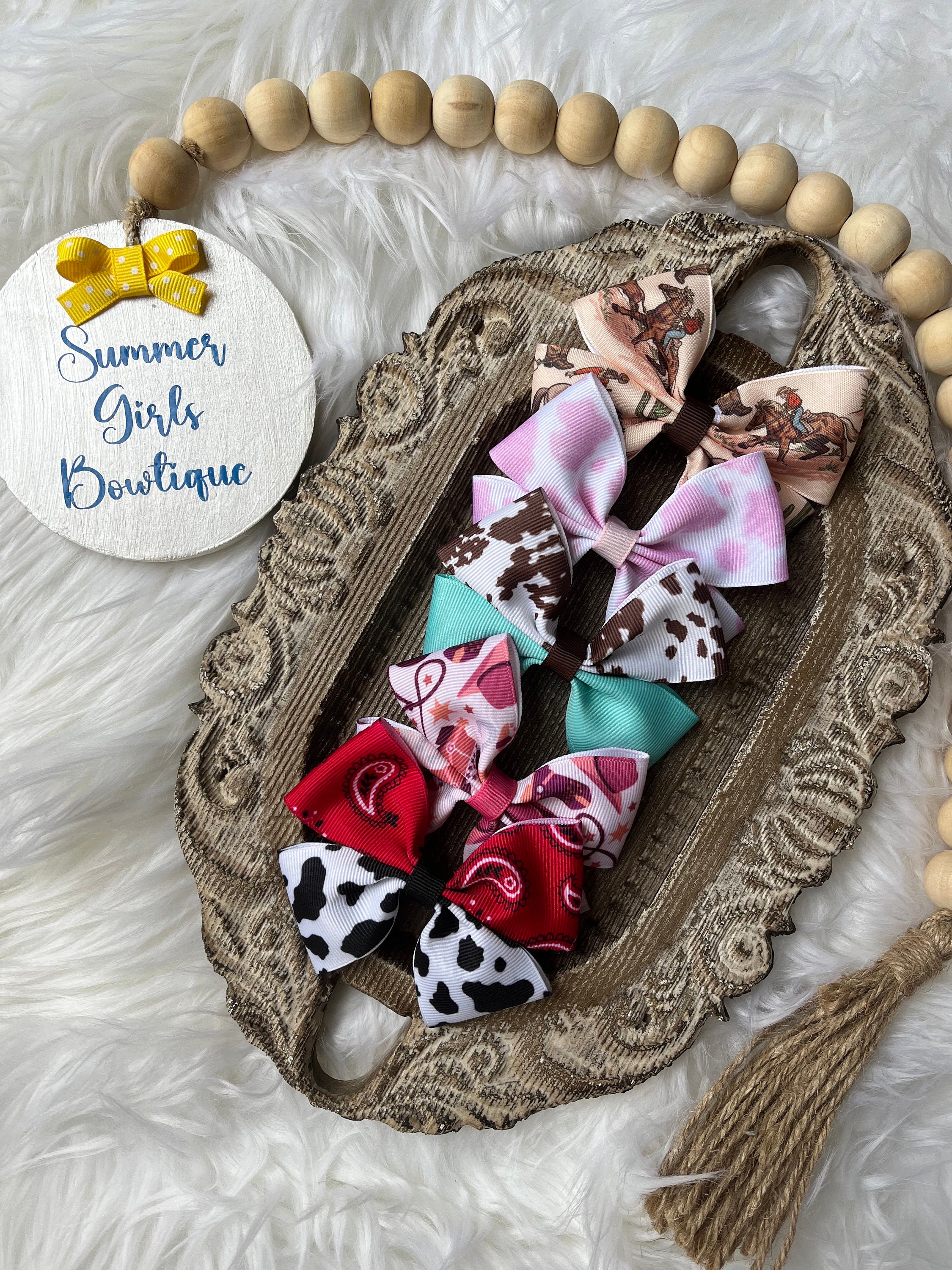 Haarspangen Mit Kuh-Motiv – Niedliche Holstein-Kuh Auf Krokodilklemmen, 2 Stück | Rosa, Für Mädchen & Frauen