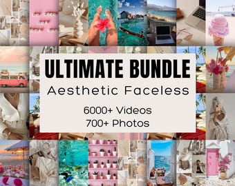 Paquete de videos sin rostro / Reels y publicaciones de Instagram de lujo / Contenido digital PLR MRR