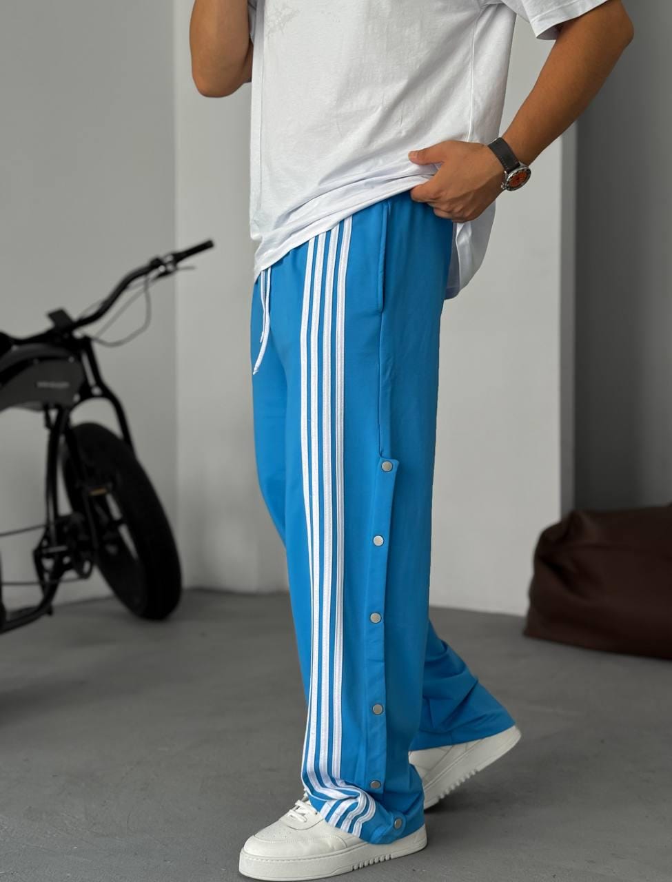 パンツ 90s OLD  Track Pants Side Snap 90s Snap Button Track Pants: Unisex Tearaway Sweatpants - Etsy