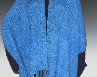 Cape/Shawl/ Ruana coat Tencel Handwoven Hand Dyed