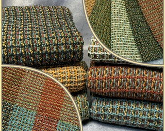 Waffle Weave Towels 4 shaft loom (PDF) Pattern