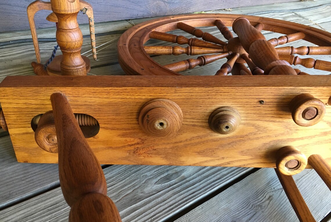 Rick Reeves Original Saxony Spinning Wheel ST Made by Rick Etsy