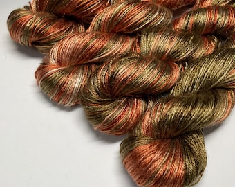 Tencel yarn plant based Hand dyed sold individually DK 246 yds each 100g