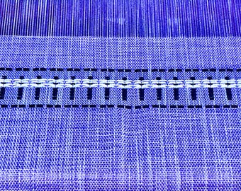 Weaving Pattern Dragonflies (PDF)  8S Jack loom (Overshot)