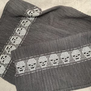 織り模様 スカル (PDF) 8S ジャックルーム (夏・冬)