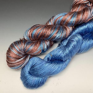 Tencel yarn 2-DK 248 yds 100g each DIY weave, knit, crochet