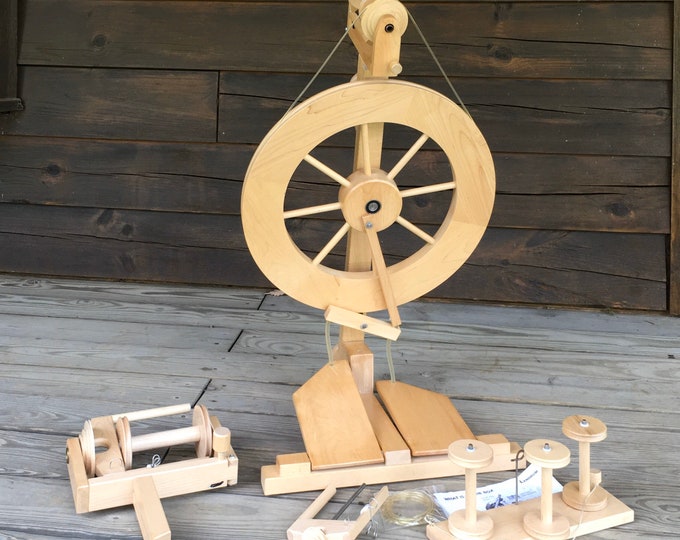 Used Complete Lendrum DT Spinning Wheel Etsy
