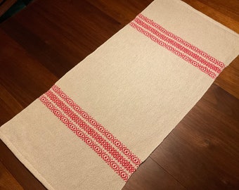 Towel or Table Runner Border at both ends