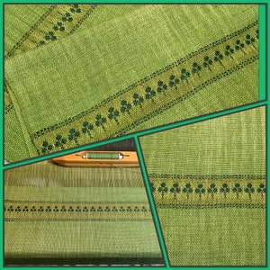 Weaving 3 Leaf Clover PDF Pattern for 8S Loom Overshot Plus bonus 4 leaf image 1