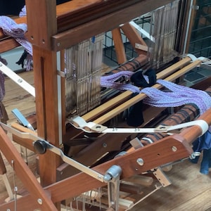 Aides à l'ourdissage OU aides à l'ourdissage plus rallonge + métier à tisser pour le tissage de sacs