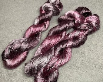 Tencel plant based yarn Hand dyed DK 248 yds sold individually