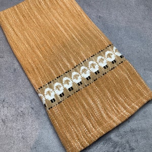Weaving Small Sheep PDF Pattern for 8S Loom Overshot image 2
