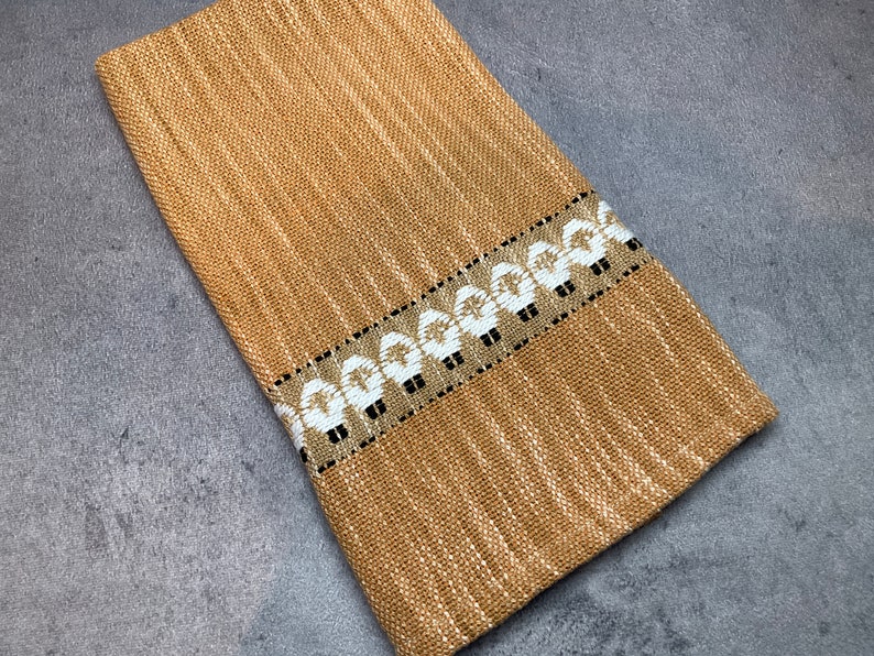 Weaving Small Sheep PDF Pattern for 8S Loom Overshot image 2