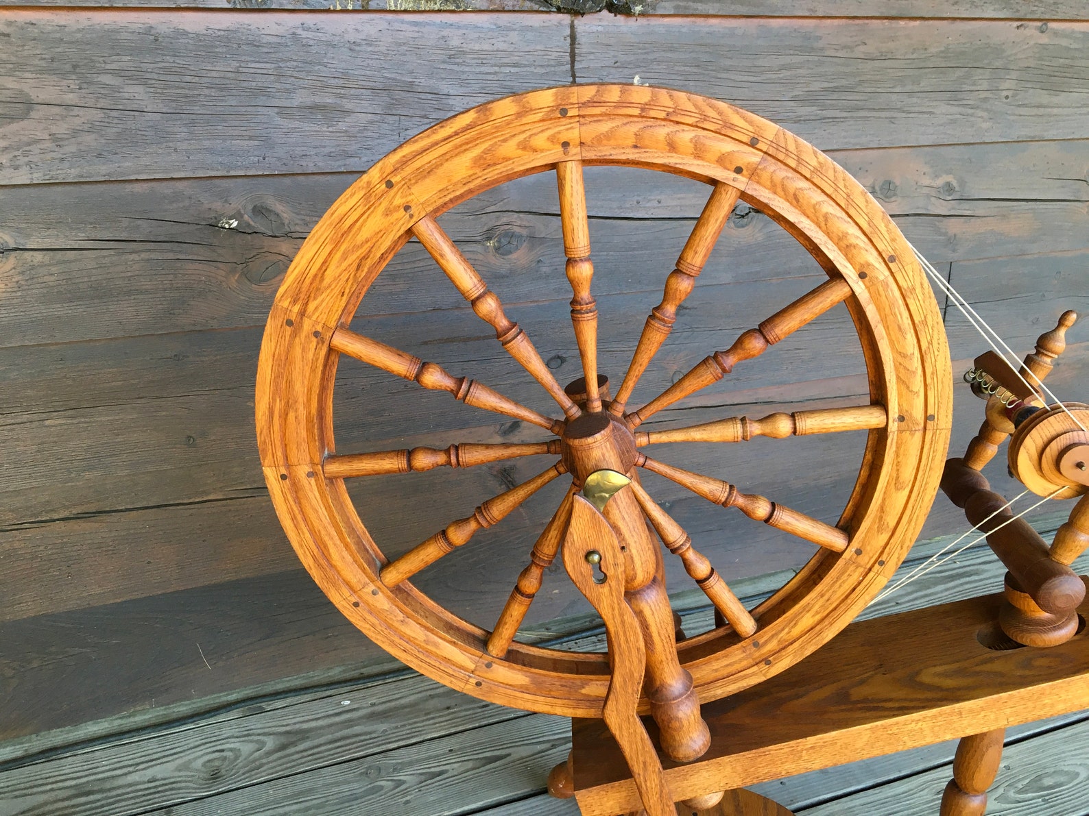 Rick Reeves Original Saxony Spinning Wheel ST Made by Rick Etsy