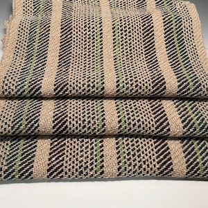 Placemats cotton rayon yarn Hand woven Sets of two