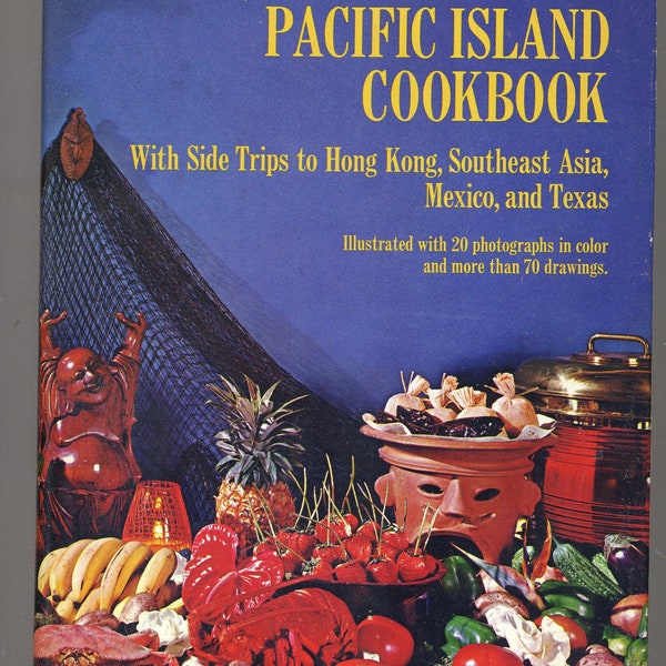 TRADER VIC'S 1968 Cookbook, Glorious UNAuthentic 'Polynesian' Food, Curry Etc.