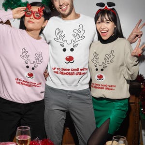 Unisex Christmas Sweatshirt,Unisex Christmas Jumper, Holiday Crewneck Jumper, Festive Winter Pullover, Xmas Gift for Him or Her