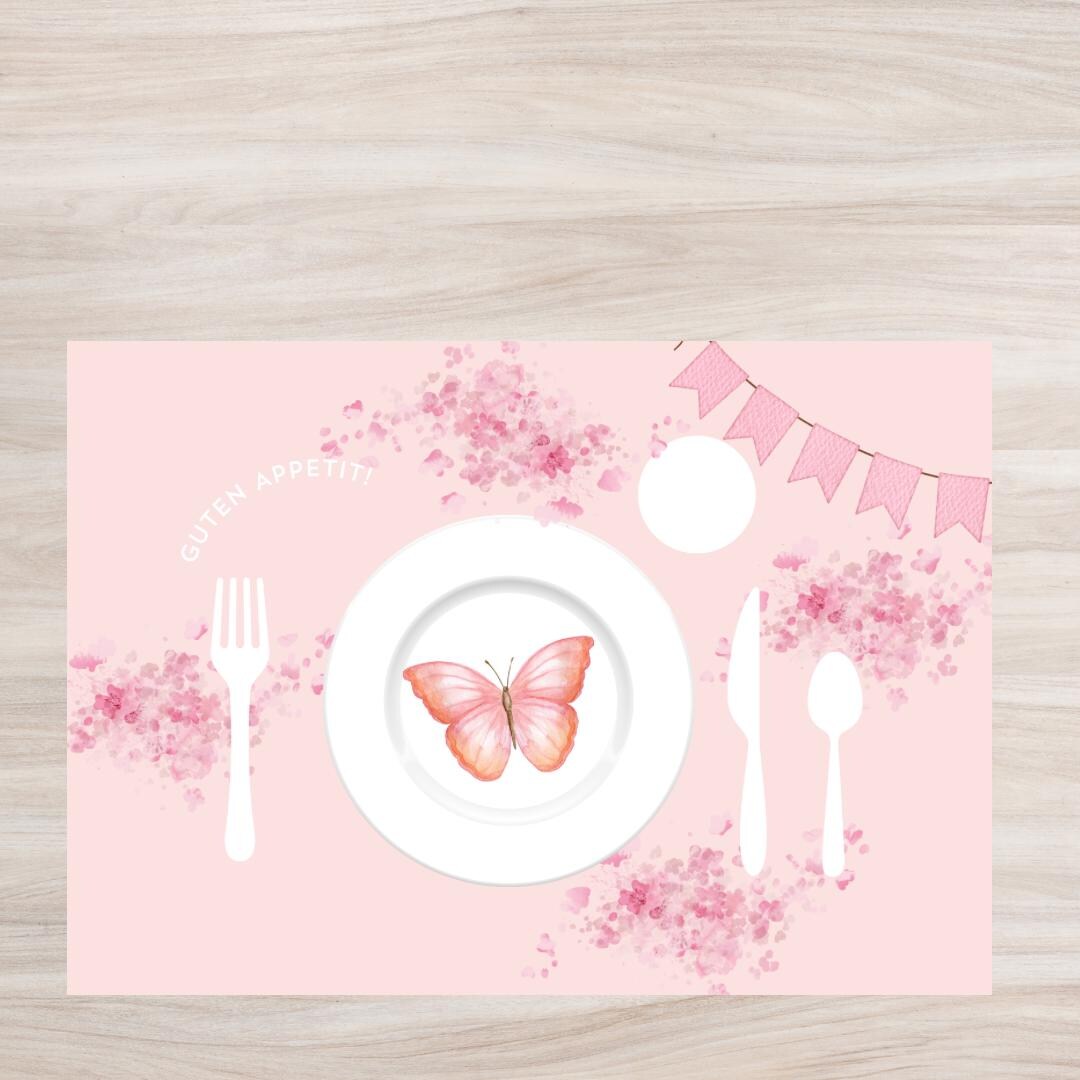 Children's Placemats Montessori Placemats Placemats Butterfly