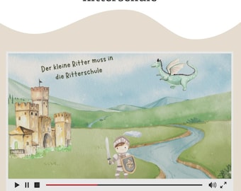 Kamishibai - The Little Knight Must Go to Knight School