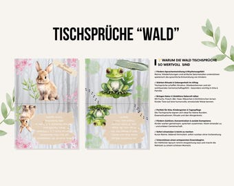 Forest Table Prayers | Nursery | Child Day Care | Kindergarten