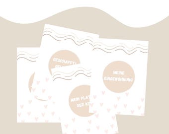 13 Portfolio Divider Pages | Nursery | Childminding | Kindergarten