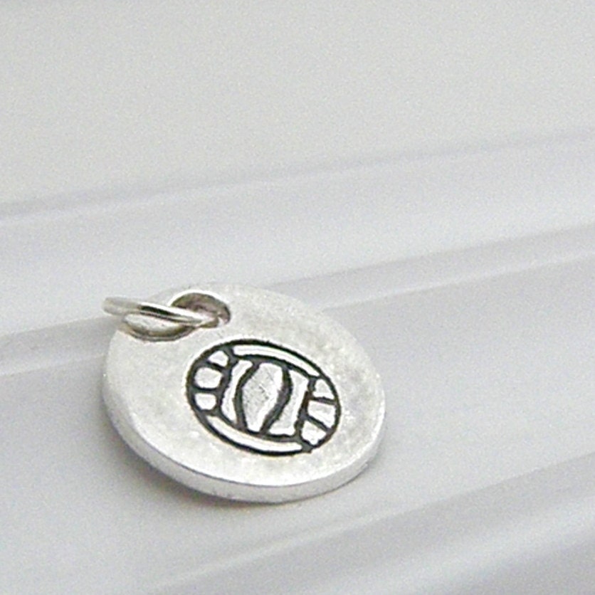 Water Polo Charm Hand Stamped Silver on Etsy - Etsy