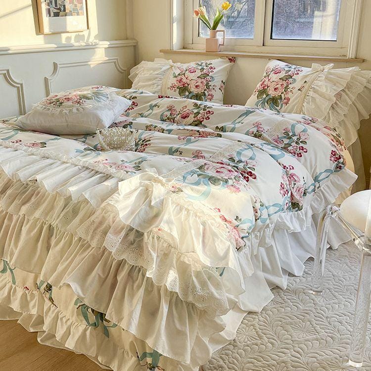 Floral Bed Skirt
