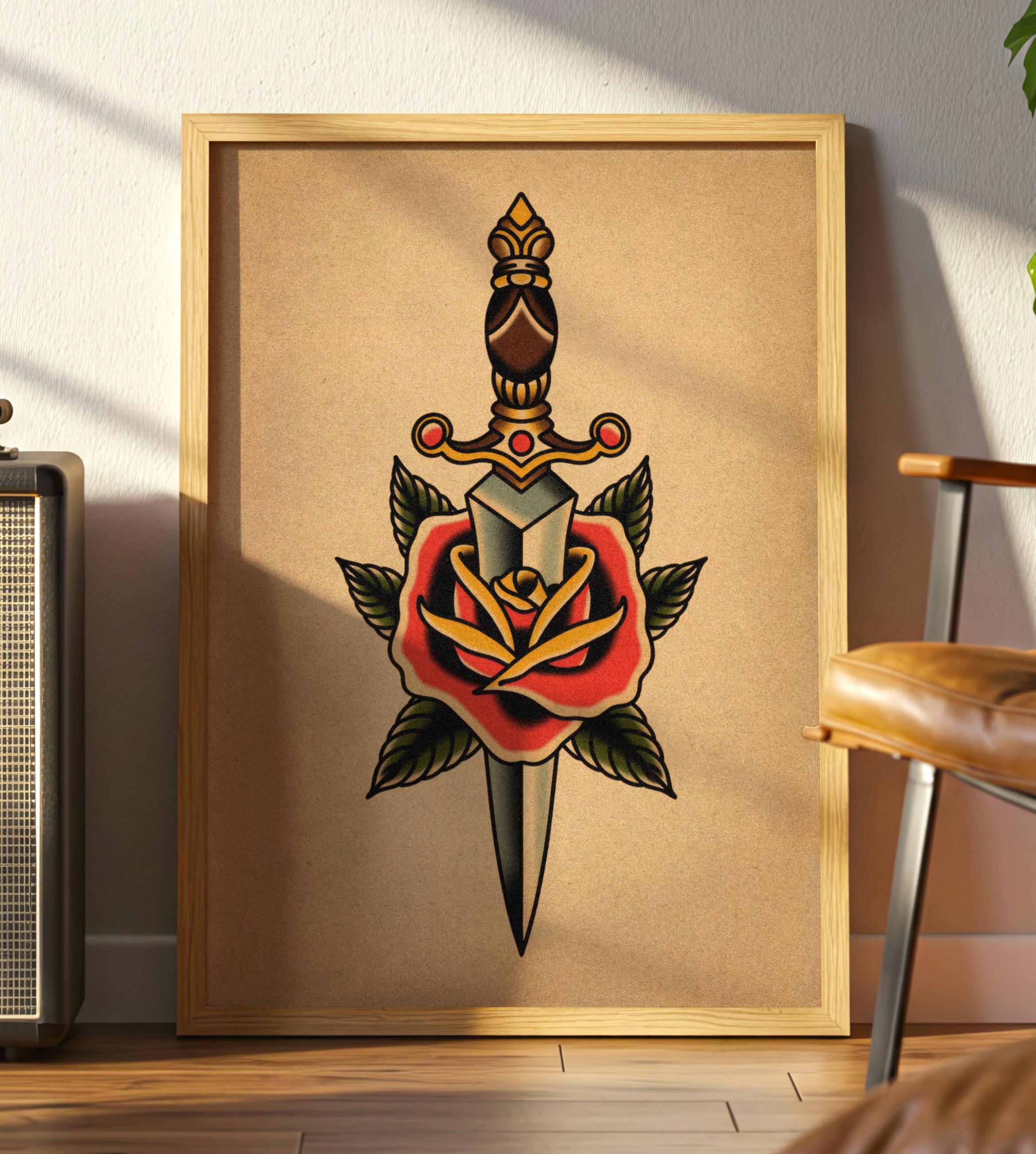 Ed hardy tattoo flash - Etsy 日本