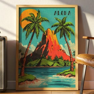 1950s Hawaiian Art - Etsy
