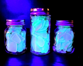 Uranium Seaglass - Lower Uranium Content