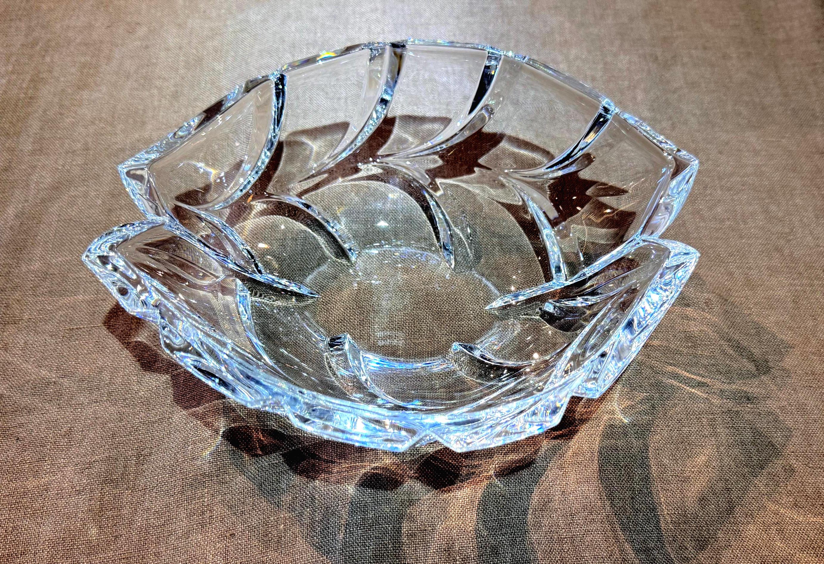 Marquis Crystal Bowl - Etsy