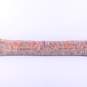 Long Pillow For Bed, Extra Long Pillow, Lumbar Throw Pillow, Boho Pillow For Bed, Body Pillow Cover, Long Lumbar Pillow, Ottoman Pillow