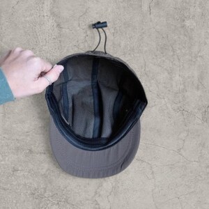 Vintage Korean Hiking Cap: Water Resistant Gorpcore Style Hat image 3
