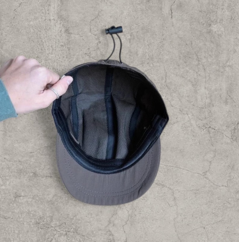 Vintage Korean Hiking Cap: Water Resistant Gorpcore Style Hat image 3