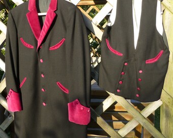Teddy Boy Jacket Etsy