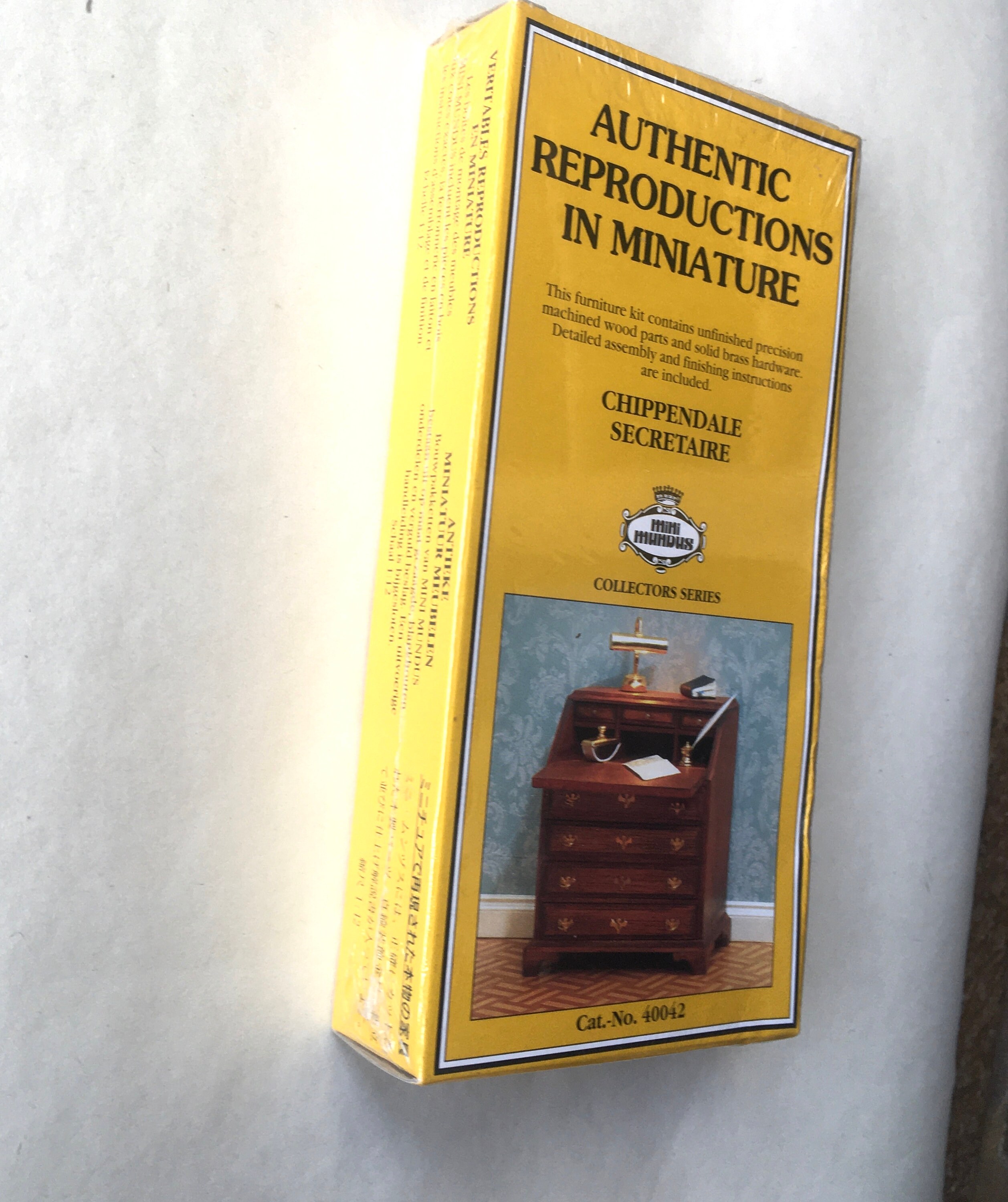 Escritorio KIT Chippendale muebles miniatura Doll House Mini | Etsy