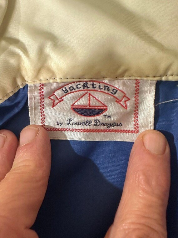 Vintage Lowell Dreyfus Yachting Windbreaker L View 3