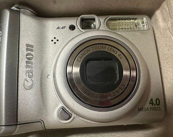 Canon PowerShot A520 4MP Kamera mit Box & Handbücher