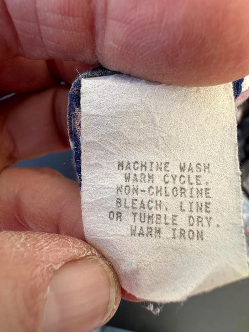 Camisa floral Geoffrey Scott, algodão, tamanho P (EUA) imagem 6