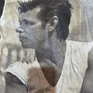 Vintage 90s John Mellencamp T-Shirt- Single Stitch – XL – Made in USA