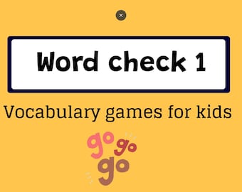 Word Check 1 Genially Interactive ESL Vocabulary Games - Body Parts, On the Farm