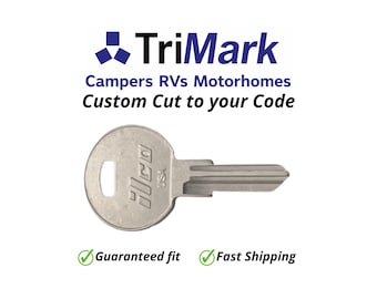Camper RV Motorhome Replacement Key Cut to your Code CH501-CH550 Trimark Lock Keys