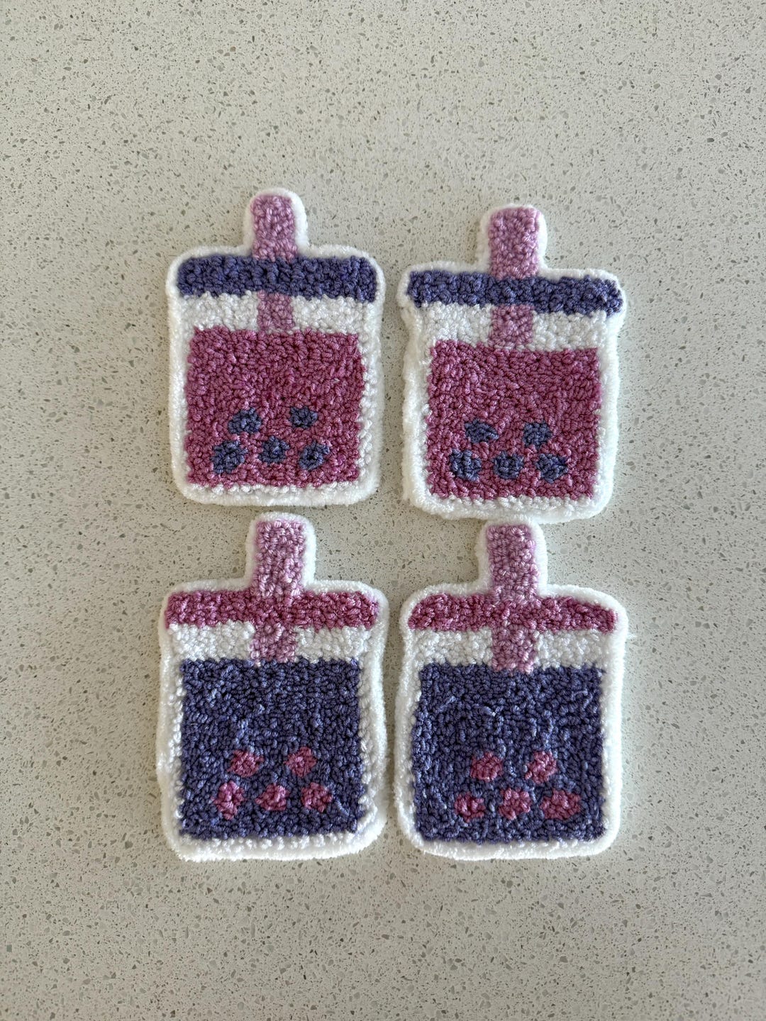 Bubble Tea Mug Rugs - Etsy