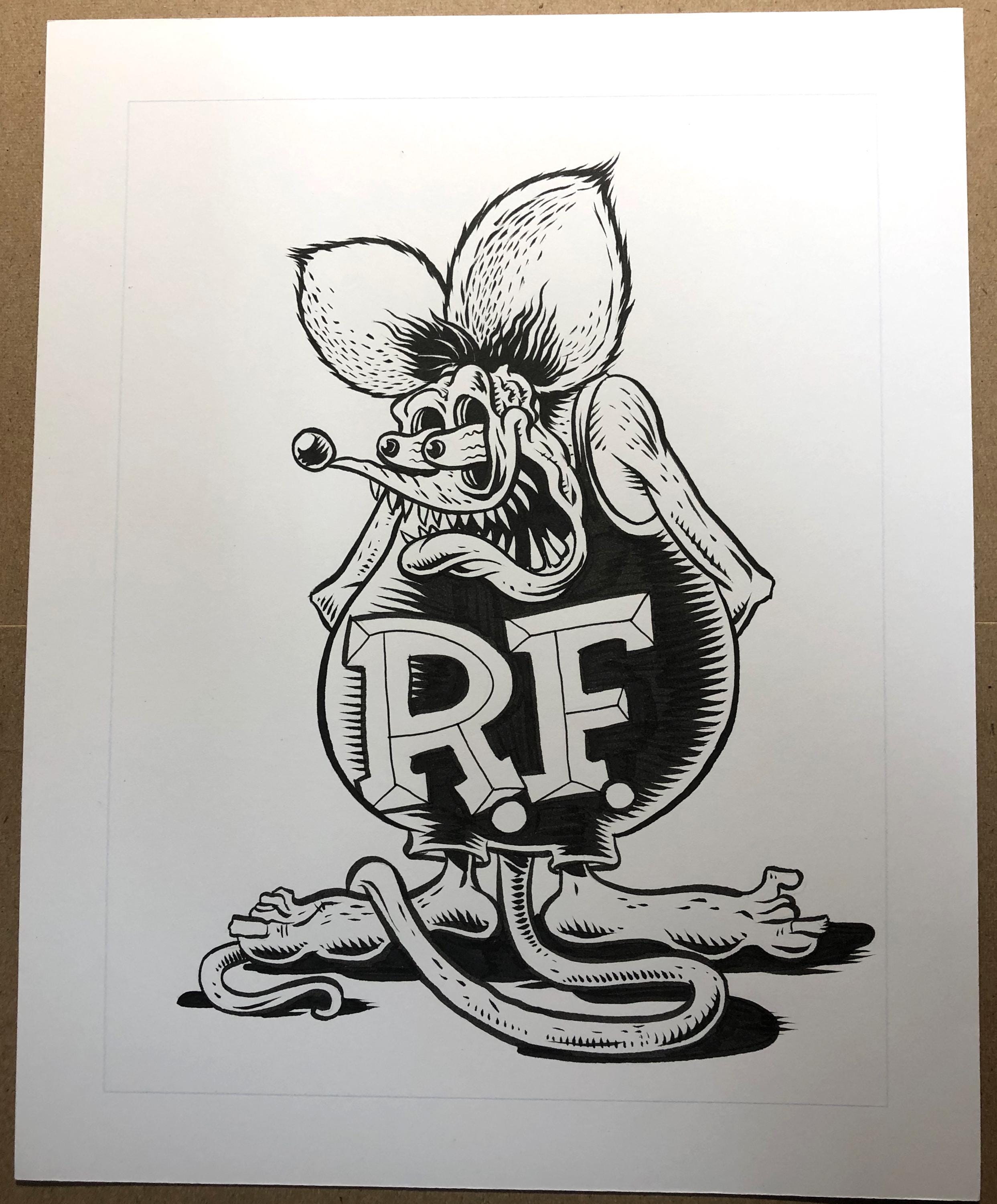 Custom Rat Fink - Etsy