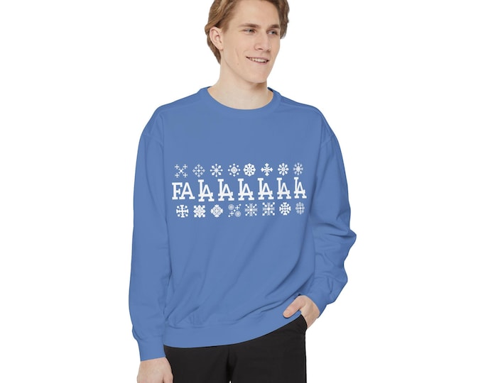Featured listing image: fa LA LA LA Holiday Sweatshirt