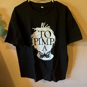 Kendrick Lamar &quot;To Pimp a Butterfly&quot; Custom Face Album Art Short Sleeve T-Shirt