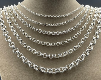 Italian Fashions Collana Artigianale In Argento 925 Con Tecnologia Silver+ – 1,2 Mm, Varie Lunghezze