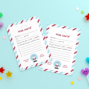 Lista de desejos de Natal para impressão Lista de desejos de Natal para crianças Carta ao Papai Noel Lista de desejos de Natal Amigo secreto Lista de desejos de Natal para crianças