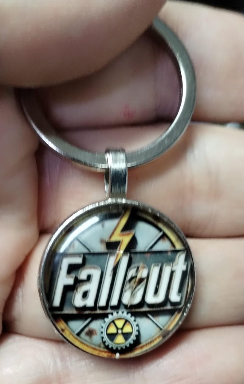 Fallout Chain Chain Fallout Themed Key Chains - Etsy